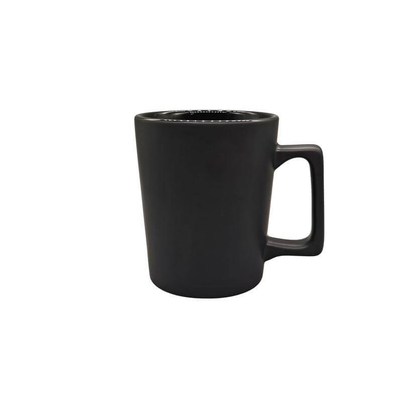 فنجان سيراميك مت 400ml - اسود