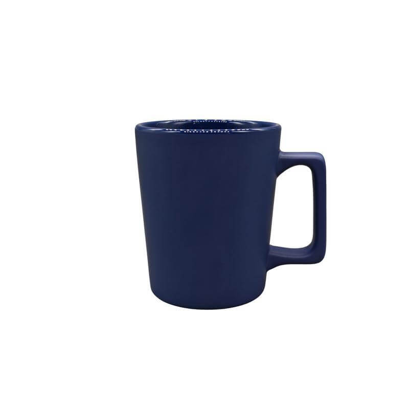 فنجان سيراميك مت 400ml - كحلي