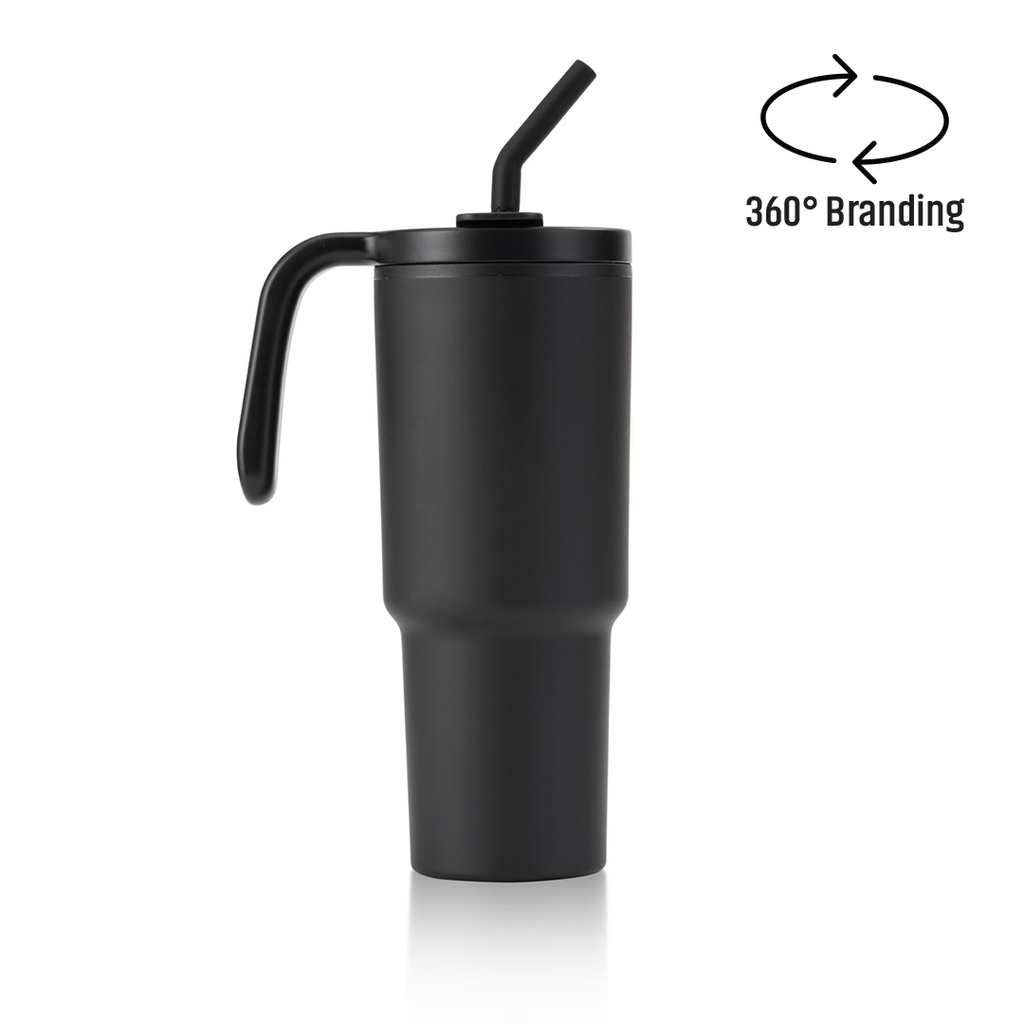 حافظة حرارة 900ml - اسود
