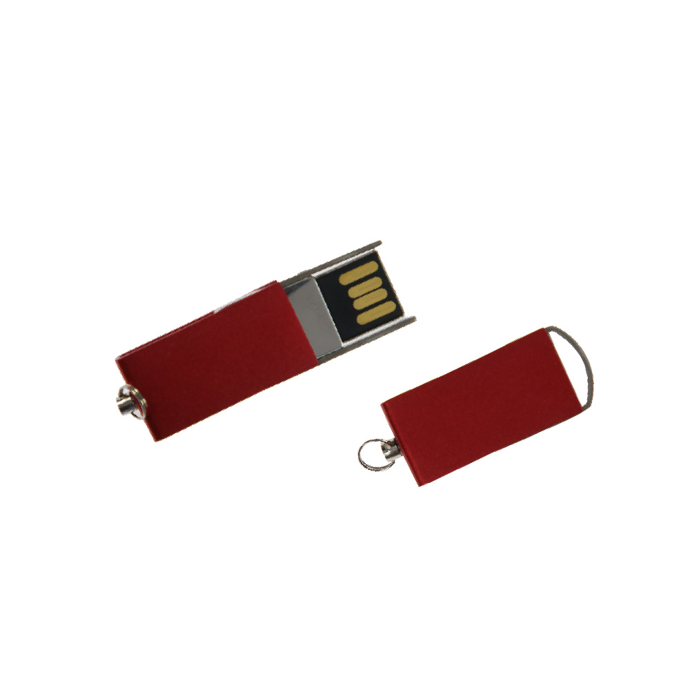 فلاشة 16GB معدن صغيرة احمر